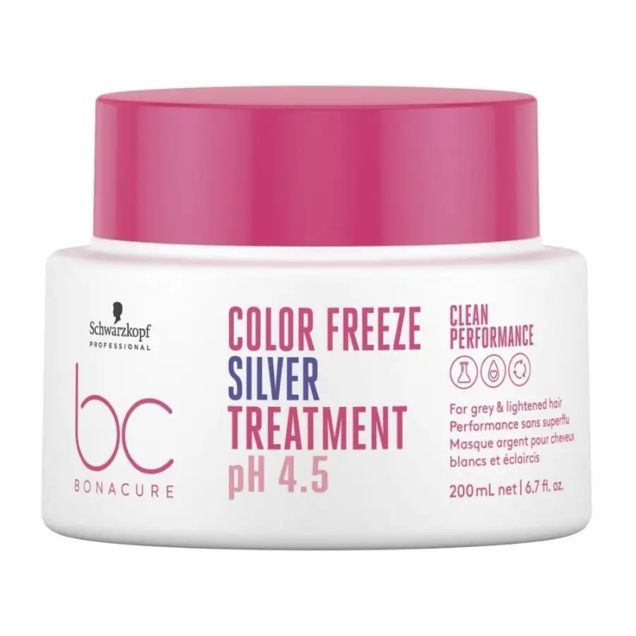 SCHWARZKOPF PROFESSIONAL BC new Color Freeze Mask Silver 200ml
