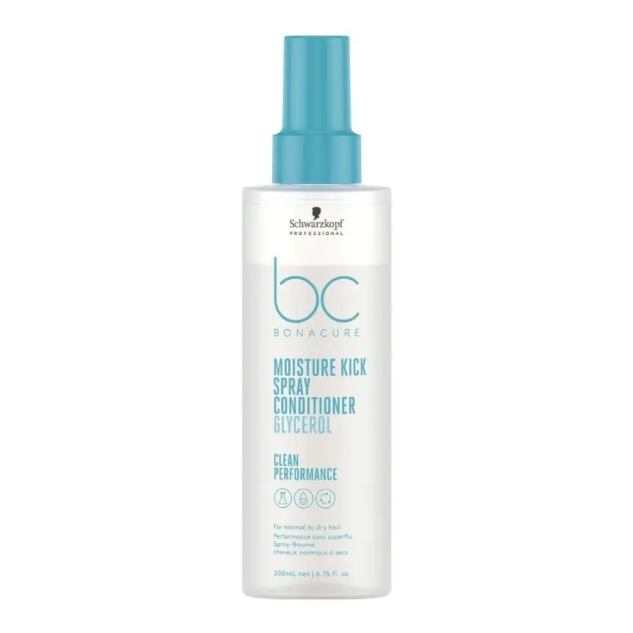 PO Schwarzkopf Professional BC Moisture Kick Spray Conditioner 200ml NEW POŠKOZENÉ