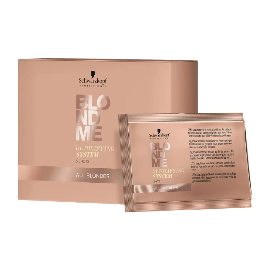 Schwarzkopf Professional BlondMe Detoxifying System Shot 5 x 5 g