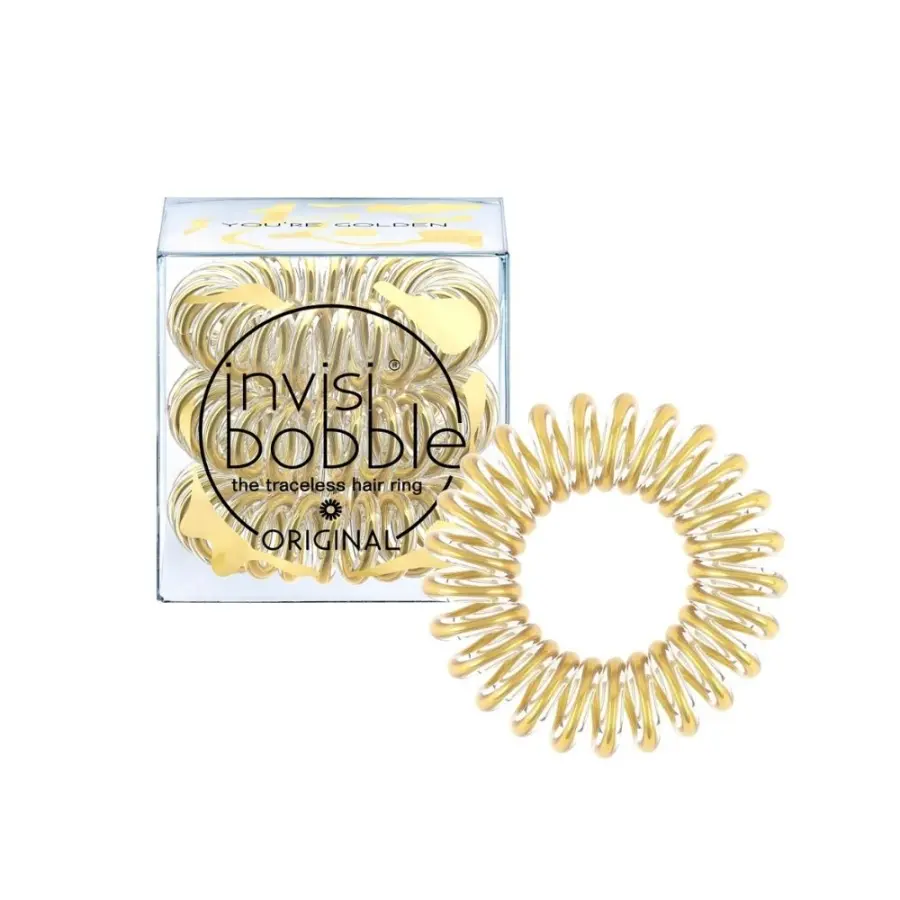 Invisibobble Original Time To Shine You're Golden 3 ks