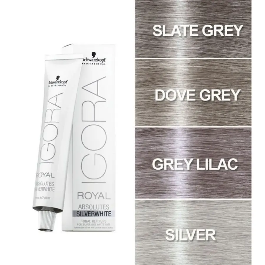 Schwarzkopf Professional Igora Royal Absolutes SilverWhite SLATE-GREY 60 ml