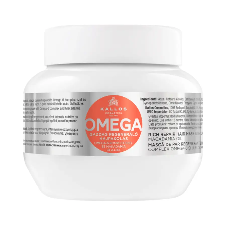 Kallos Omega Hair Mask 275 ml