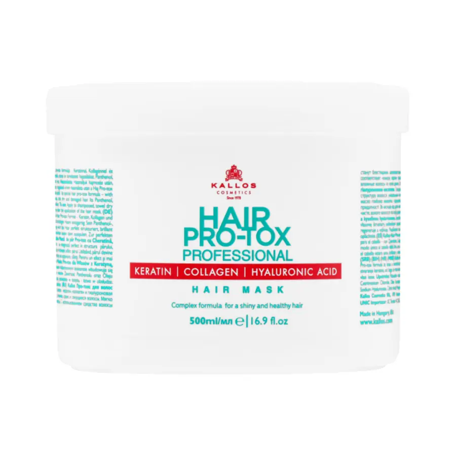 Kallos Pro-Tox Mask 500 ml