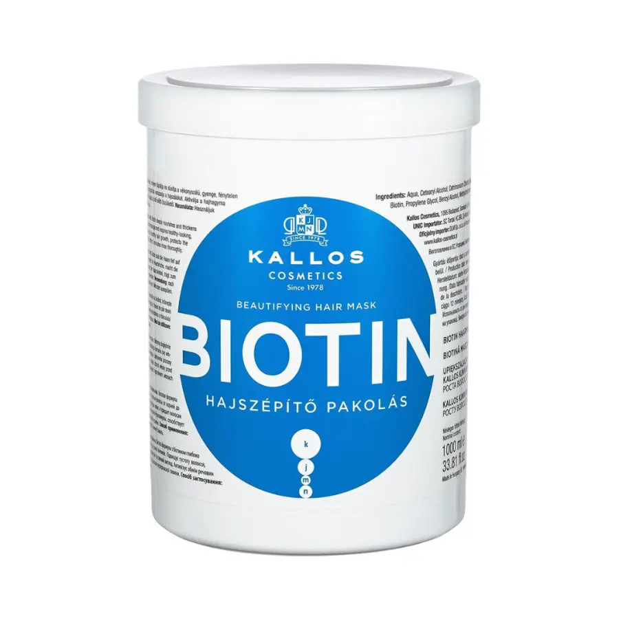 Kallos Cosmetics Biotin Mask 1000 ml