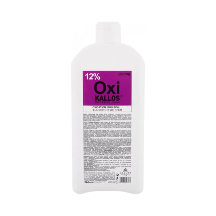 Kallos krémový oxidant parfémovaný OXI 12% 1000 ml