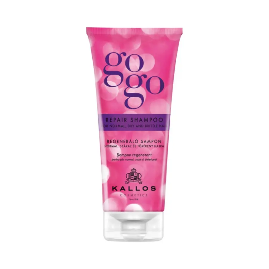 Kallos GOGO Repair Shampoo for normal, dry and brittle hair 200 ml