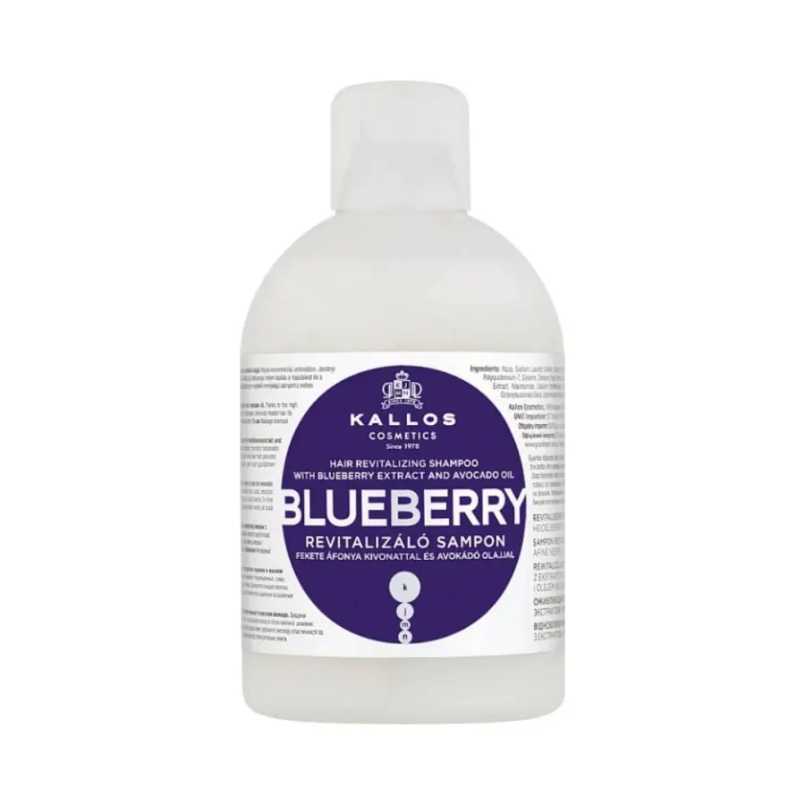 Kallos Blueberry Hair Shampoo 1000 ml