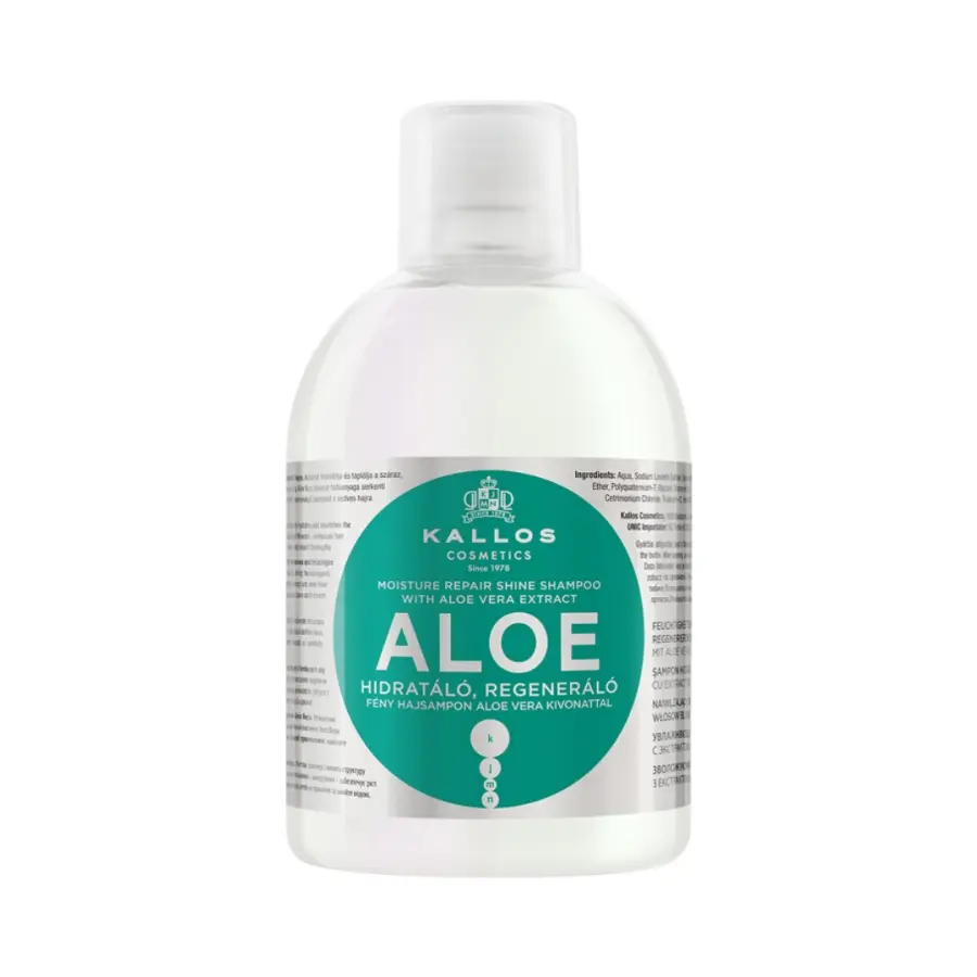 Kallos Aloe Vera Moisture Repair Shine Shampoo 1000 ml