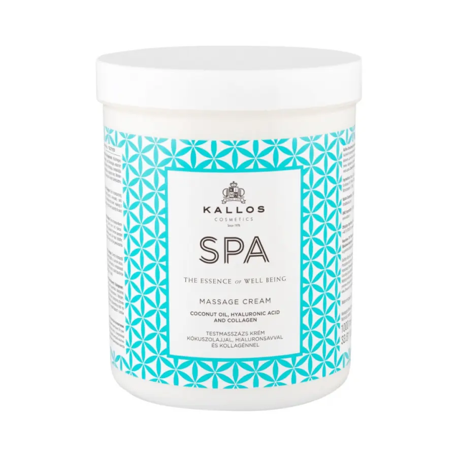Kallos Spa masážní tělový krém 1000 ml