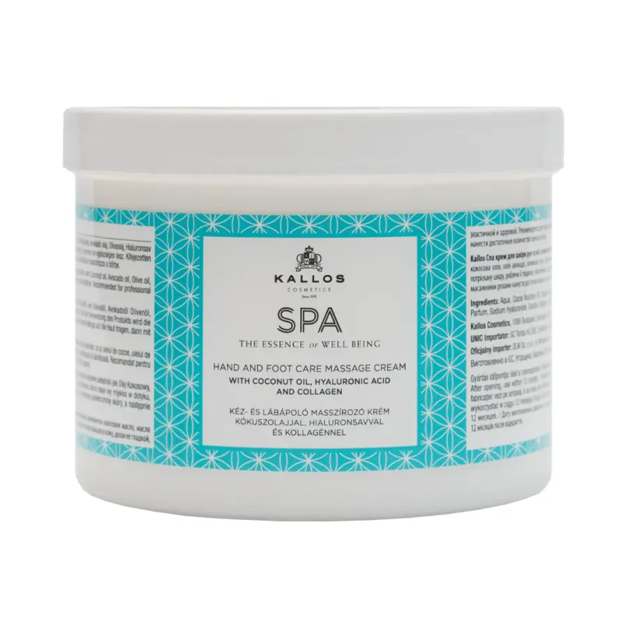 Kallos Spa krém na ruce a nohy 500 ml