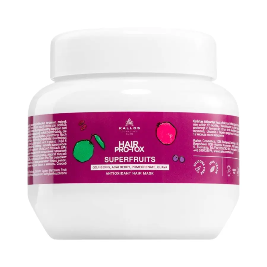 Kallos Pro-tox superfruit hair mask 275 ml
