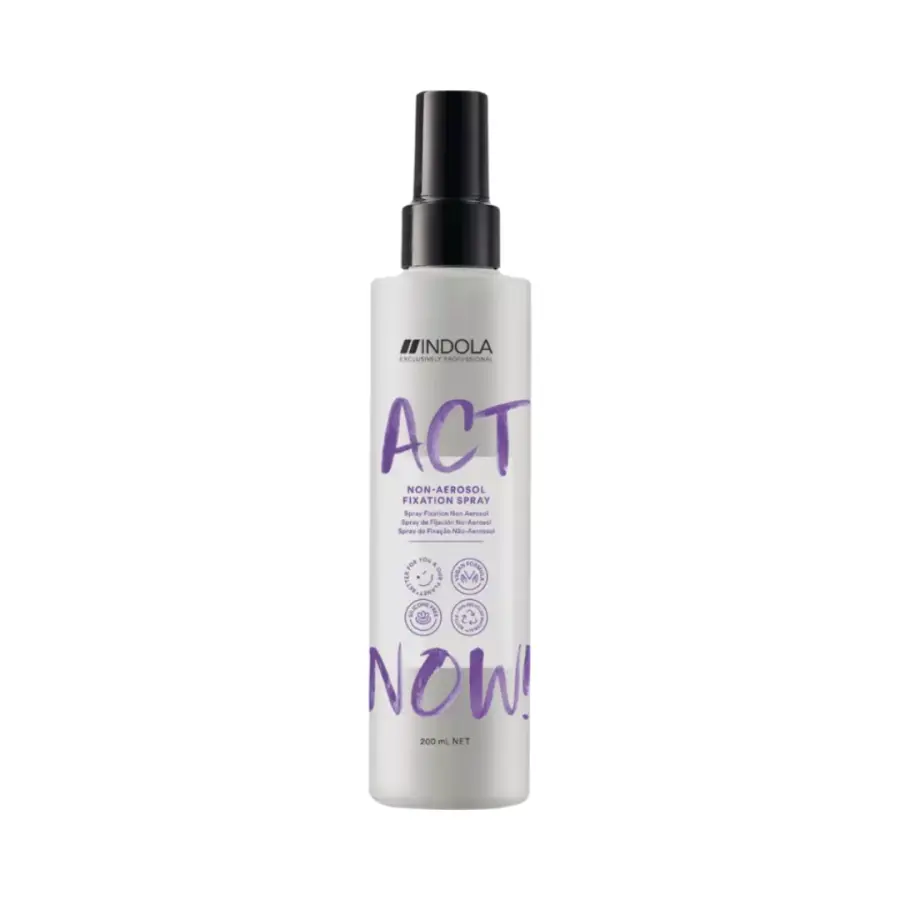 Indola Act Now Non Aerosol Fixation Spray 200ml