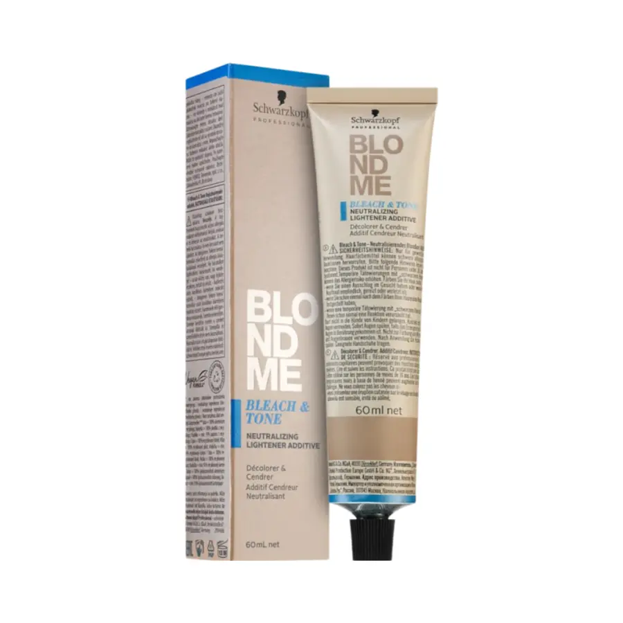 Schwarzkpf Professional Blond me Bleach & Tone Ash 60 ml