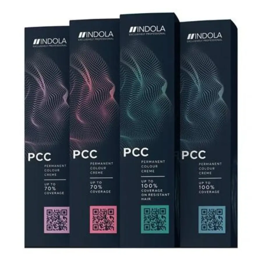 Indola Permanent Caring Color (PCC) 60ML NEW