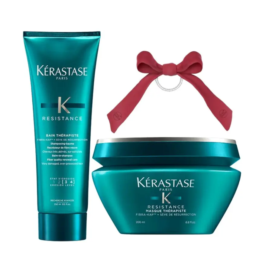 Christmas gift box Kérastase Resistance for hair with weakened internal structure
