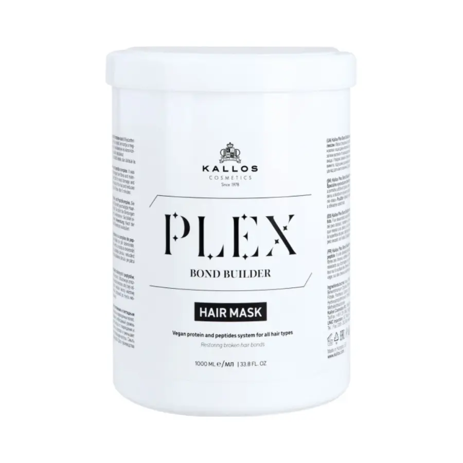 Kallos Plex Hair Mask 1000 ml