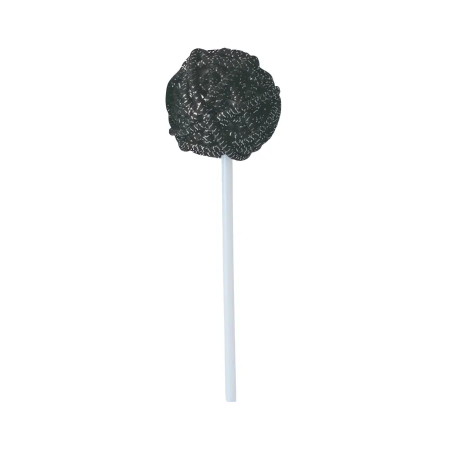 Bifull hair elastic lollipop black-silver 24 pcs