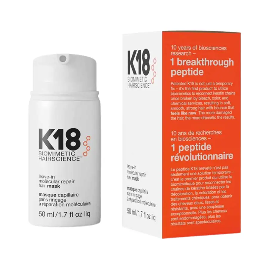 K18 Biomimetic Hairscience Leave-in Molecular Repair Hair Mask 50 ml