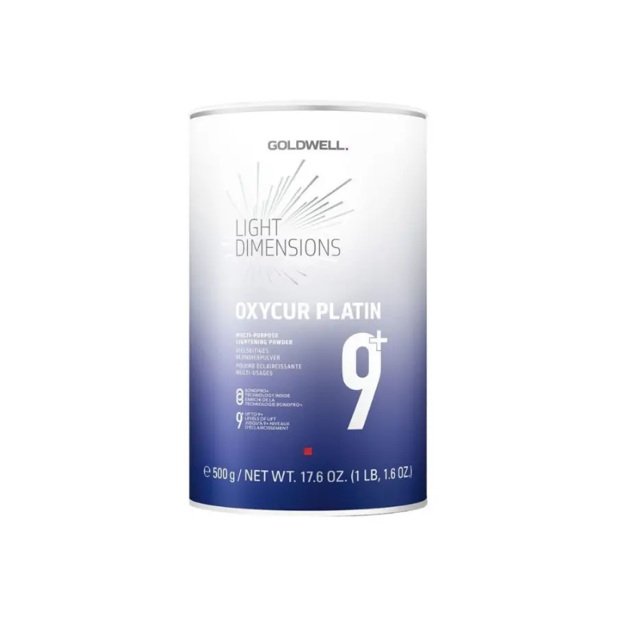 15997-gw15154~1 PO GOLDWELL Light Dimensions Oxycur Platin 9+ 500g POŠKOZENÉ