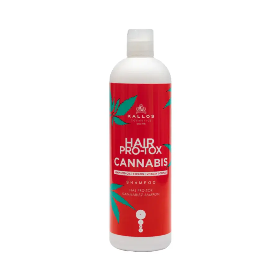 16176-kal17458 Kallos Hair Pro-tox Cannabis Shampoo 500 ml