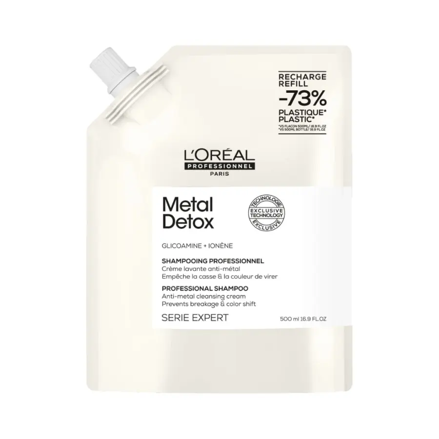 L'ORÉAL PROFESSIONNEL Série Expert Metal Detox Shampoo 500 ml Refill
