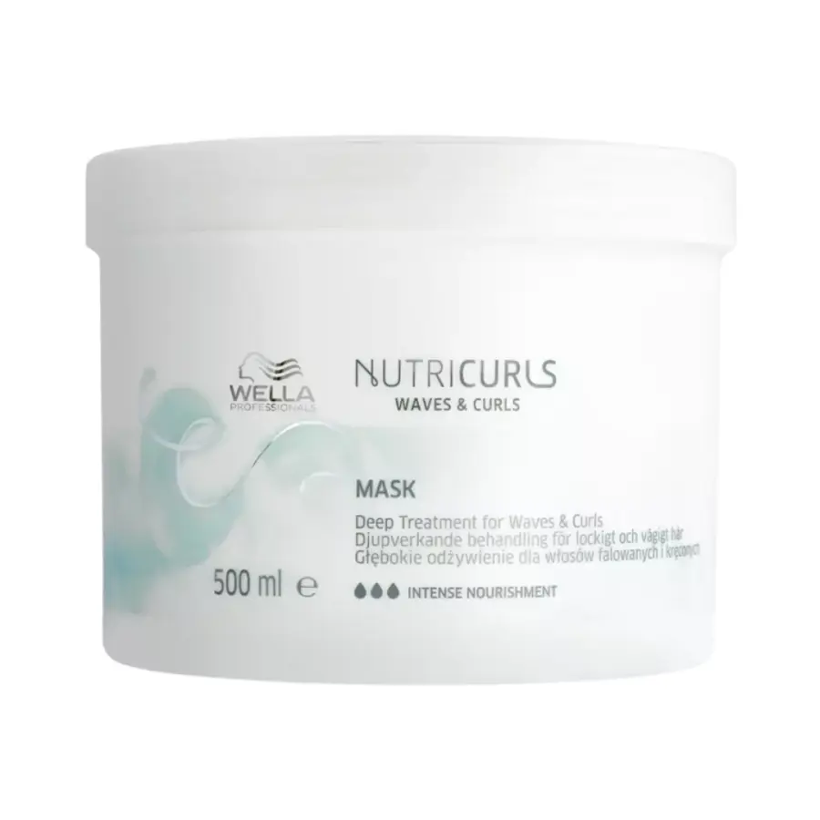 7492-w-182 Wella Professionals Nutricurls Waves&Curls Mask 500ml