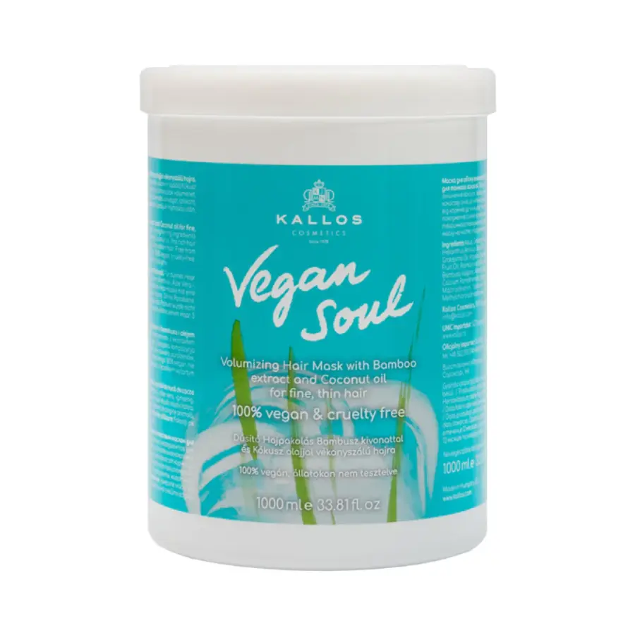Kallos VEGAN Soul Maska na vlasy 1000 ml