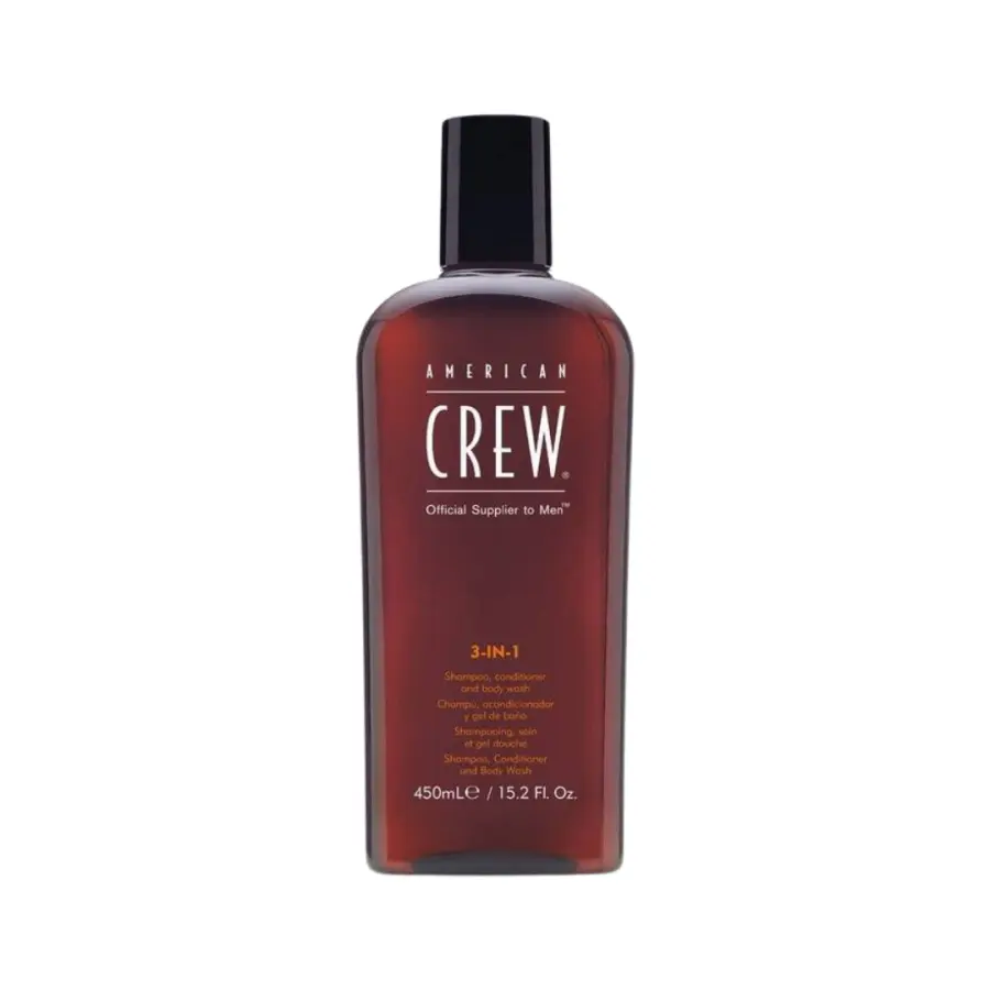 American Crew Classic 3in1 Shampoo, Conditioner and Bodywash 450ml