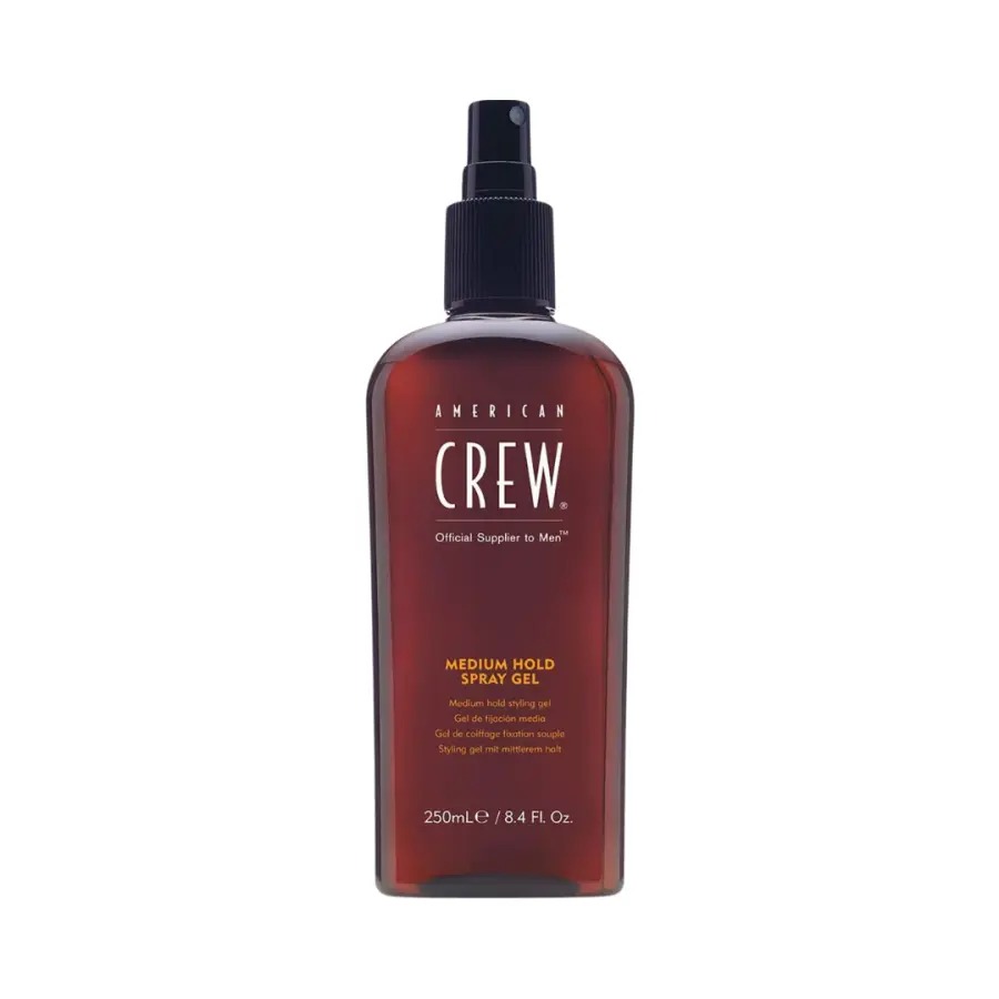9725-sch-601 American Crew Medium Hold Spray Gel 250 ml
